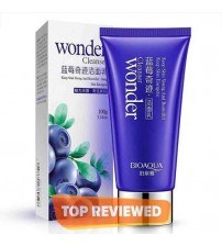 BIOAQUA Blueberry Wonder Skin Nutritional Cleansing Long Lasting Moisturizing Cleanser 100g